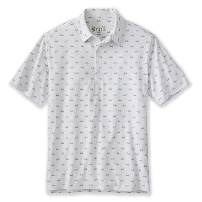 TSG Topper Polo TSG Ivory Crab Grass / XL Men's Polos Rivers and Glen Trading Co