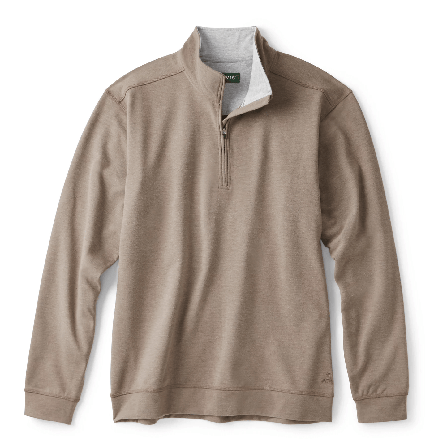 Orvis On The Move 1/4 Zip Sweatshirt Orvis Mushroom / XL Men's Pullovers Rivers and Glen Trading Co