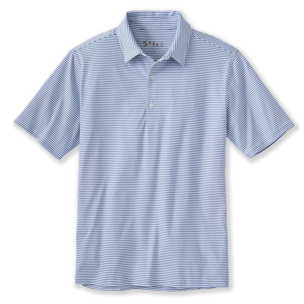 TSG Topper Polo TSG Navy Reel Stripe / L Men's Polos Rivers and Glen Trading Co