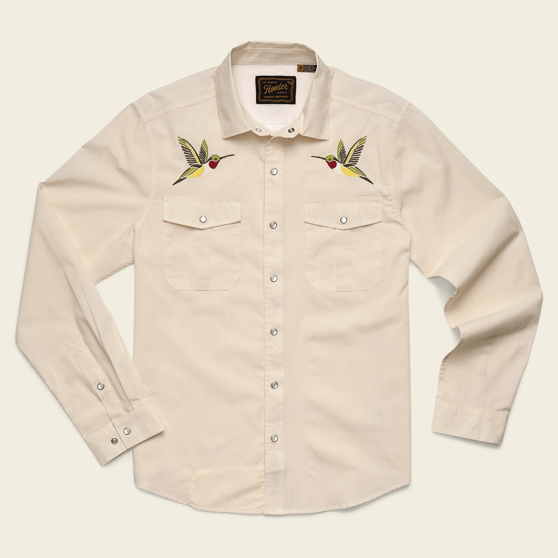 Howler Brothers Gaucho Snapshirt Howler Brothers Nectar Seekers / XL Men's Long Sleeve Button Down Shirts Rivers and Glen Trading Co