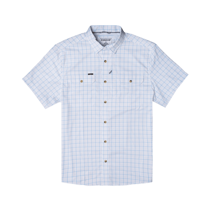 Poncho The Spanish Wells Poncho Men's Short Sleeve Button Down Shirts Rivers and Glen Trading Co