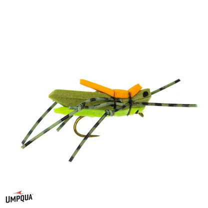 FOAM HOPPER Umpqua GREEN 14 Flies Rivers and Glen Trading Co