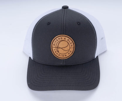 R&G Leather Patch Trucker Hat 112