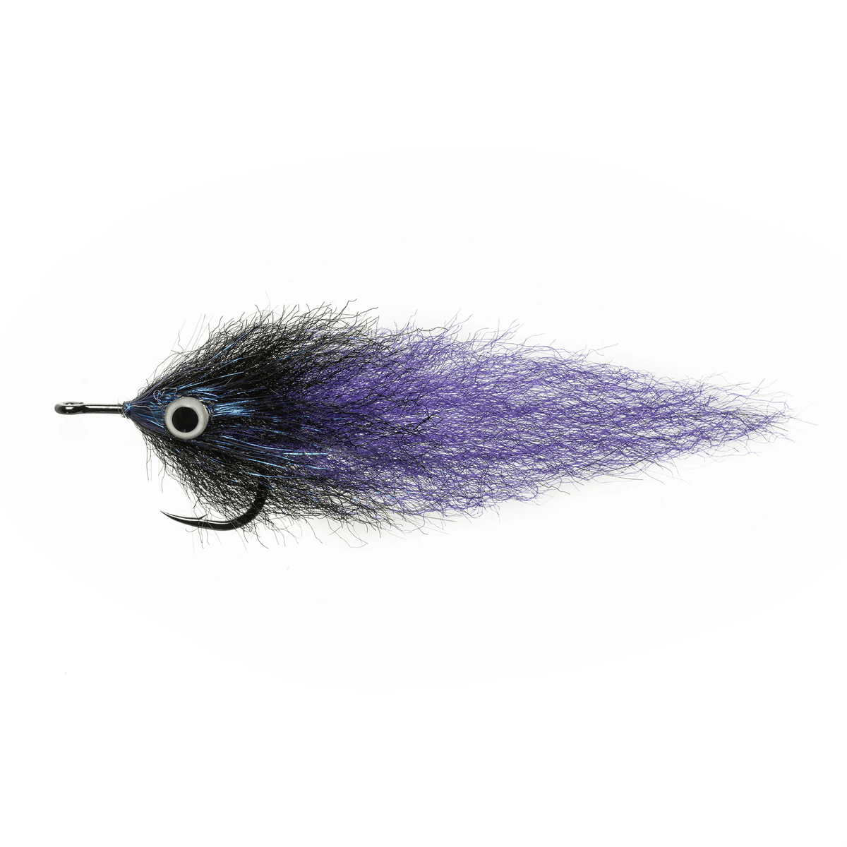 EP Flies Tarpon Streamer Enrico Puglisi Black/Purple / #3/0 Flies Rivers and Glen Trading Co
