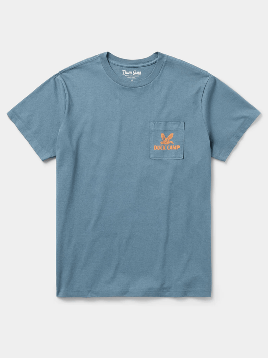 Duck Camp Flying Mallard Pocket Tee Duck Camp Men's Short Sleeve Tee Shirts Rivers and Glen Trading Co