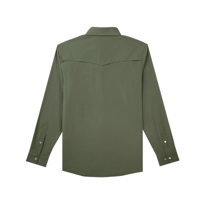 Poncho The Fence Stretcher Poncho Men's Long Sleeve Button Down Shirts Rivers and Glen Trading Co