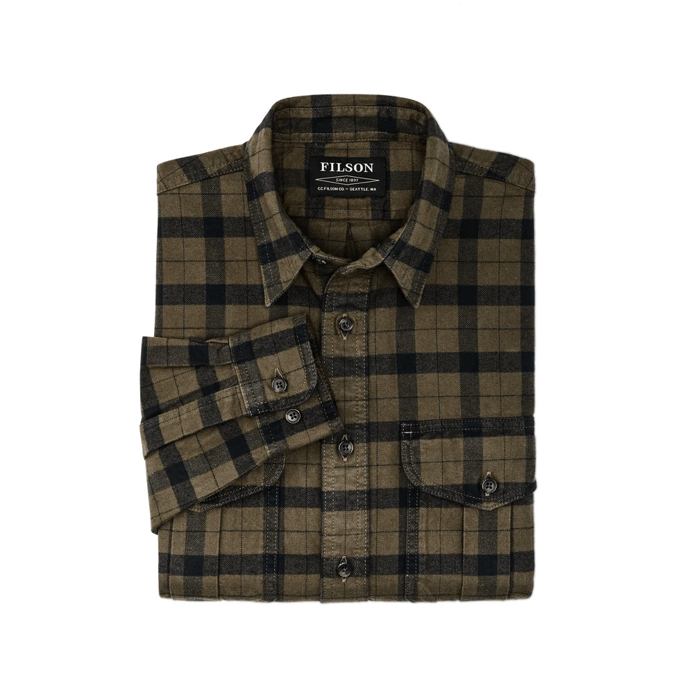 Filson Alaskan Guide Shirt Filson Men's Long Sleeve Button Down Shirts Rivers and Glen Trading Co
