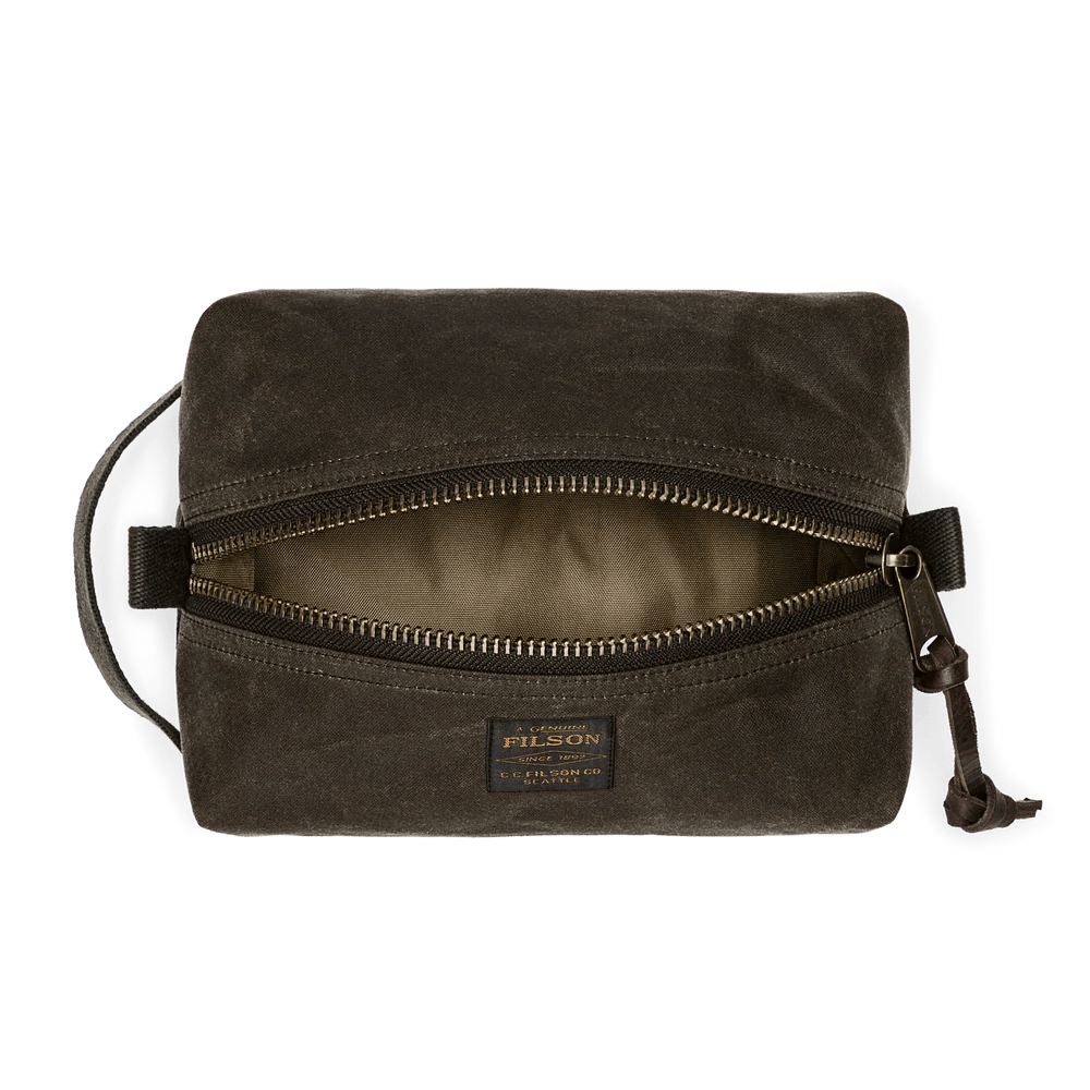 Filson Tin Cloth Dopp Kit Filson Luggage Rivers and Glen Trading Co