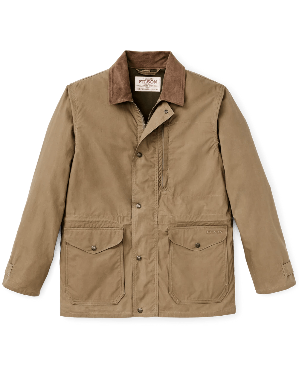 Filson Dry Wax Mile Marker Coat Filson Men's Jackets Rivers and Glen Trading Co