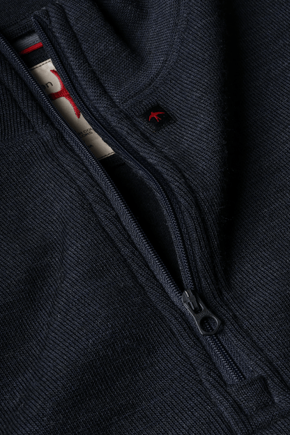 Relwen Wool/Cttn Quarter-Zip