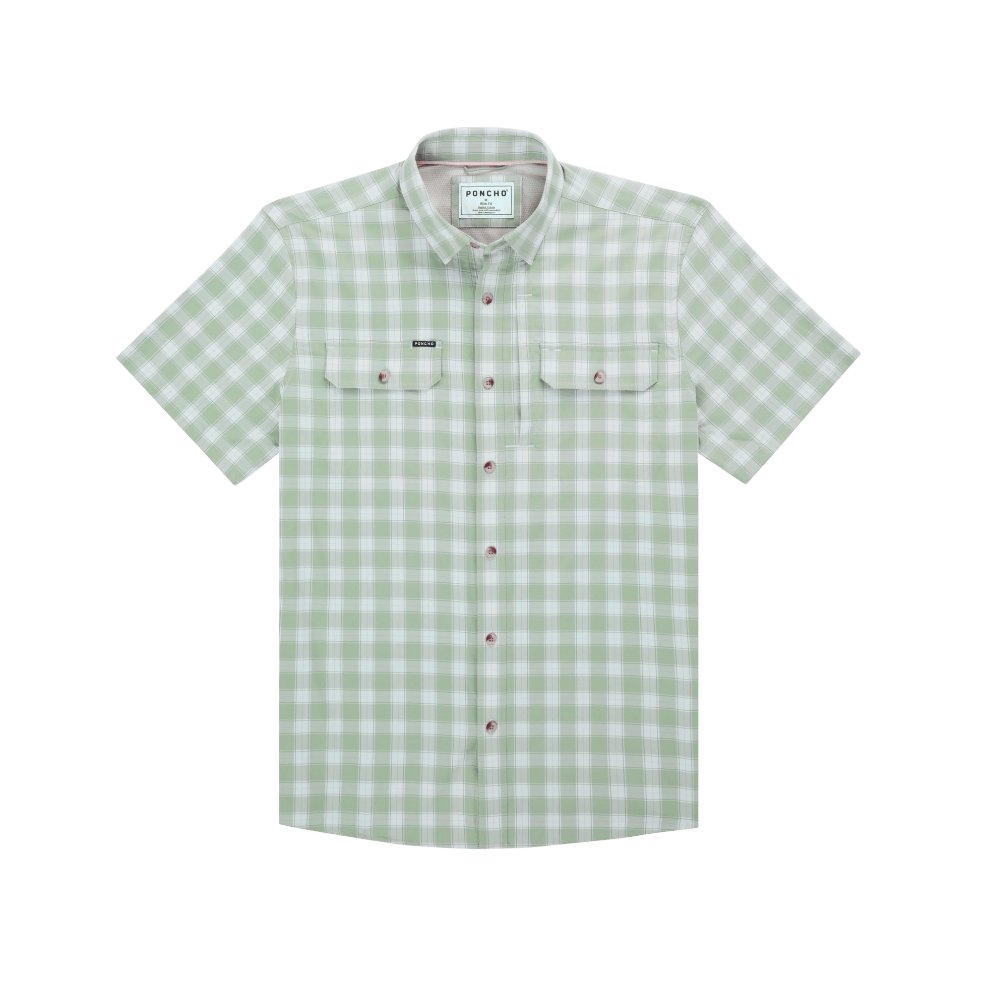 Poncho The St. Catherine Poncho Men's Short Sleeve Button Down Shirts Rivers and Glen Trading Co