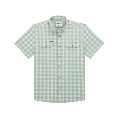 Poncho The St. Catherine Poncho Men's Short Sleeve Button Down Shirts Rivers and Glen Trading Co