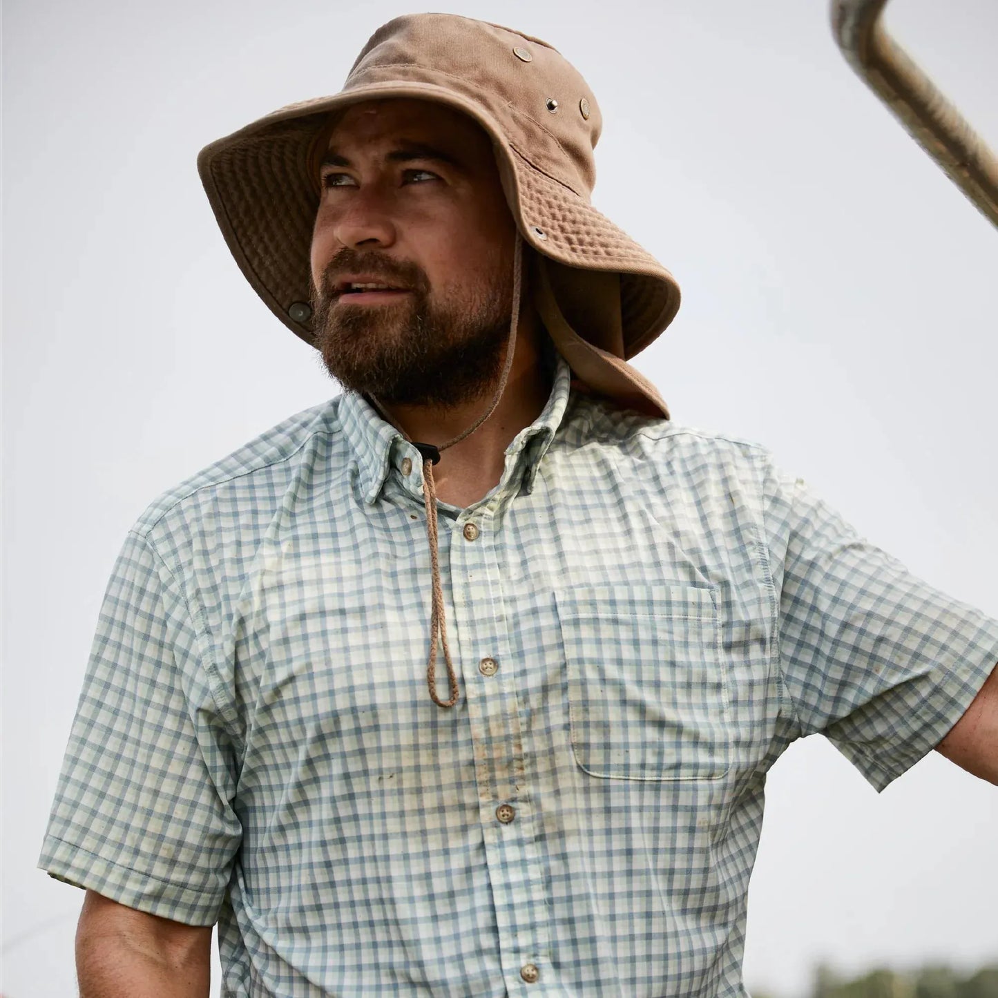 Poncho The Kawakawa Poncho Men's Short Sleeve Button Down Shirts Rivers and Glen Trading Co