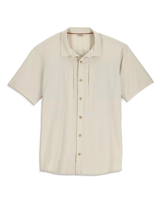 Simms Men's Stone Cold SS Shirt Simms Men's Short Sleeve Button Down Shirts Rivers and Glen Trading Co