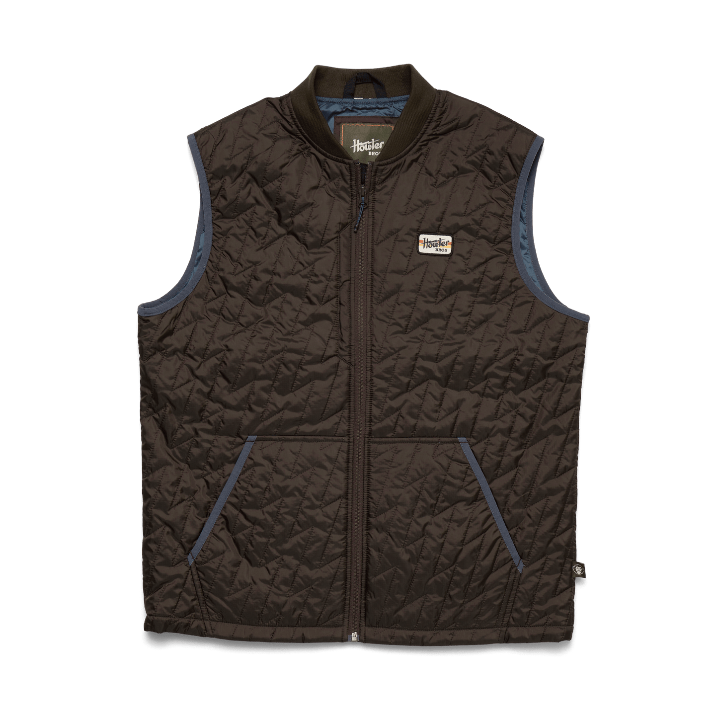 Howler Brothers Voltage Quilted Vest Howler Brothers Bark / L Men's Vests Rivers and Glen Trading Co