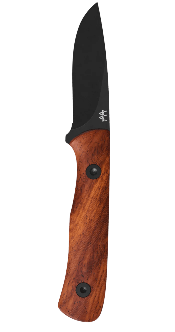 Williams Bird Knife Williams Knife Cocobolo/Black Knives Rivers and Glen Trading Co