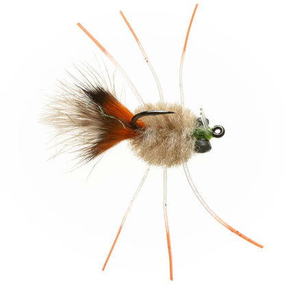 EP CRAB Enrico Puglisi TAN - #2 Flies Rivers and Glen Trading Co