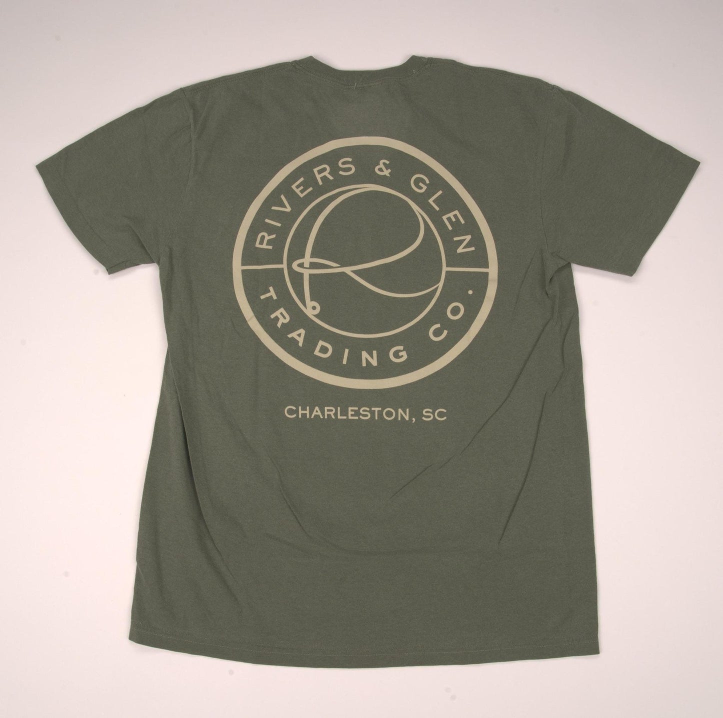 R&G Comfort Colors SS Pocket T-Shirt Rivers and Glen Trading Co. Shirts Moss / XL Short Sleeve Tee Shirts Rivers and Glen Trading Co