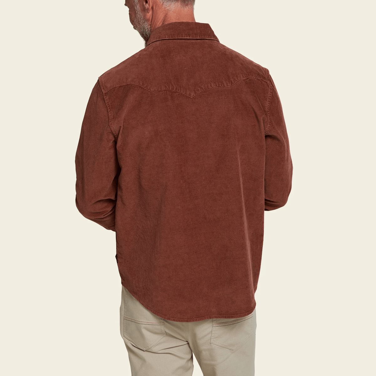 Howler Brothers Banning Corduroy Snapshirt Howler Brothers Men's Long Sleeve Button Down Shirts Rivers and Glen Trading Co
