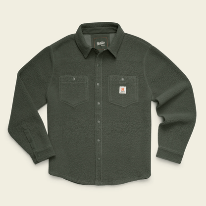 Howler Brothers Allegheny Fleece Overshirt Howler Brothers Beetle / XL Men's Jackets Rivers and Glen Trading Co