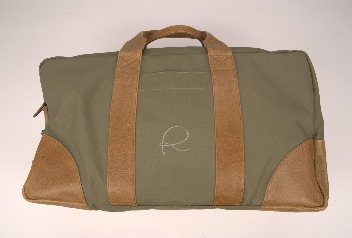 R&G Durban Duffle Rivers & Glen Trading Co. Moss with Dark Oryx Luggage Rivers and Glen Trading Co