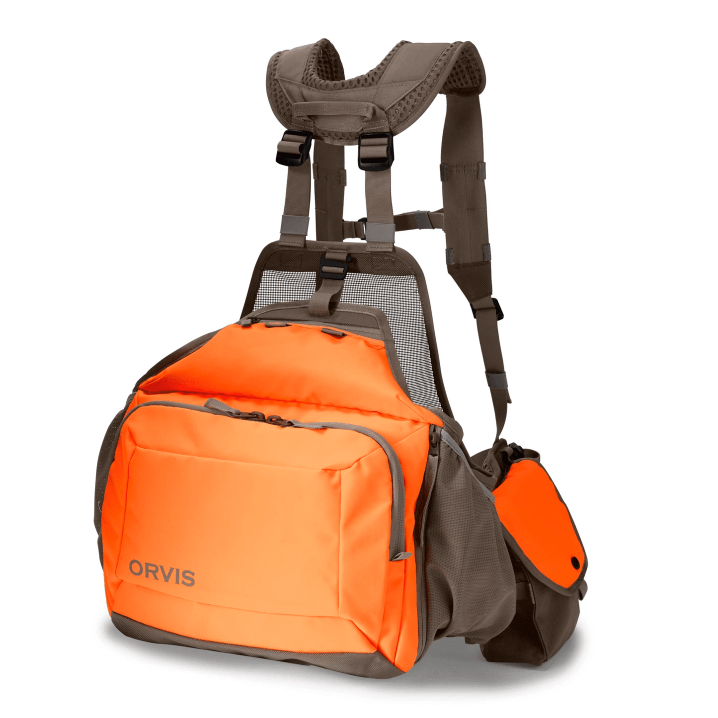 Orvis Pro Upland Strap Vest Orvis Blaze Armadillo / SM/M Men's Upland Hunting Vests Rivers and Glen Trading Co