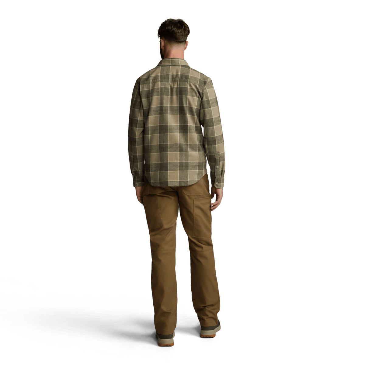 Sitka Hardwood Heavyweight Flannel Shirt Sitka Men's Long Sleeve Button Down Shirts Rivers and Glen Trading Co