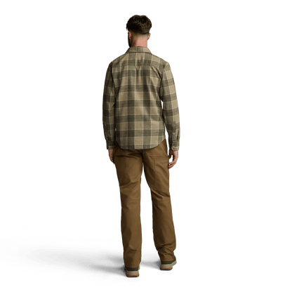 Sitka Hardwood Heavyweight Flannel Shirt Sitka Men's Long Sleeve Button Down Shirts Rivers and Glen Trading Co