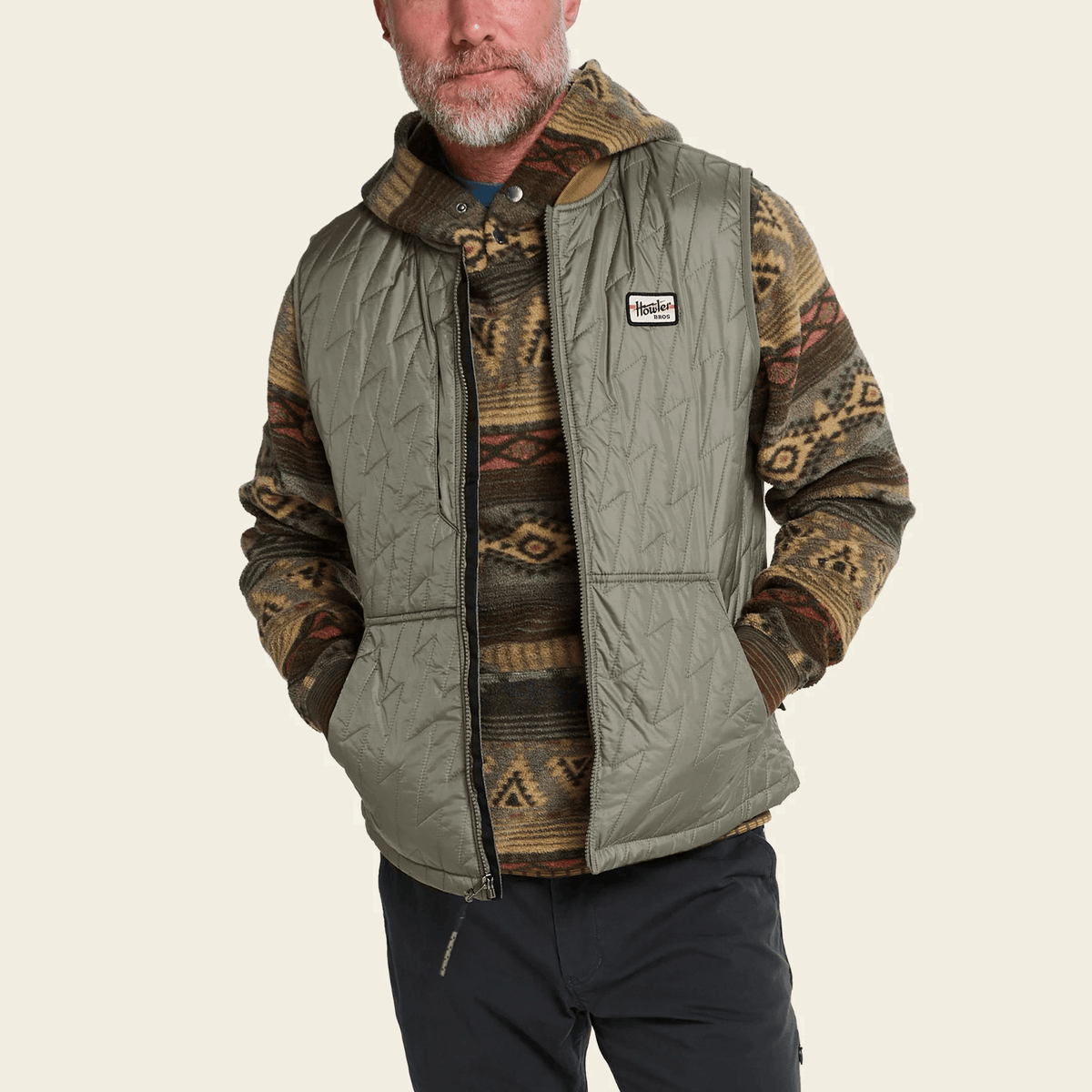 Howler Brothers Voltage Quilted Vest Howler Brothers Men's Vests Rivers and Glen Trading Co