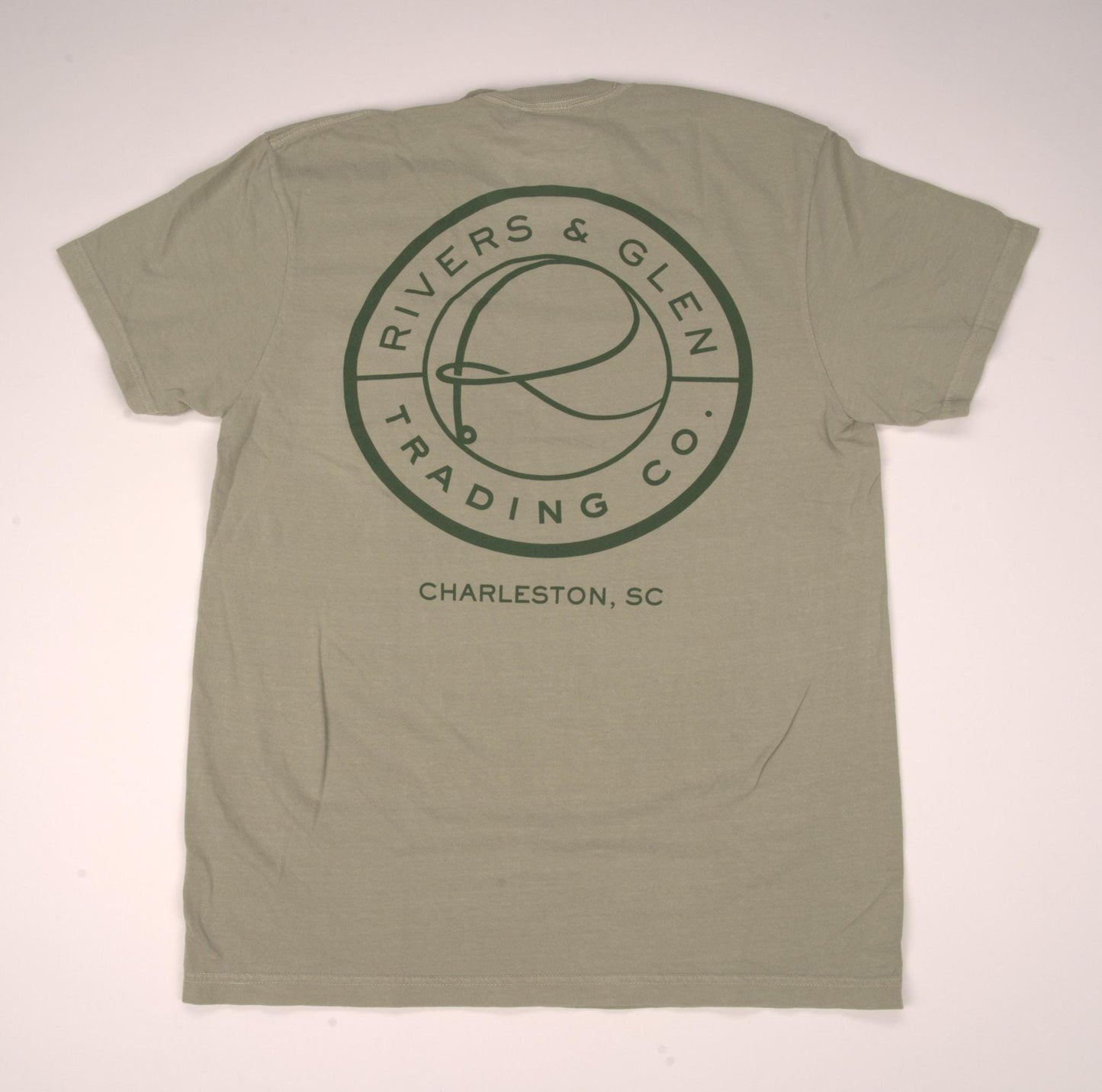 R&G Comfort Colors SS Pocket T-Shirt Rivers and Glen Trading Co. Shirts Sandstone / L Short Sleeve Tee Shirts Rivers and Glen Trading Co