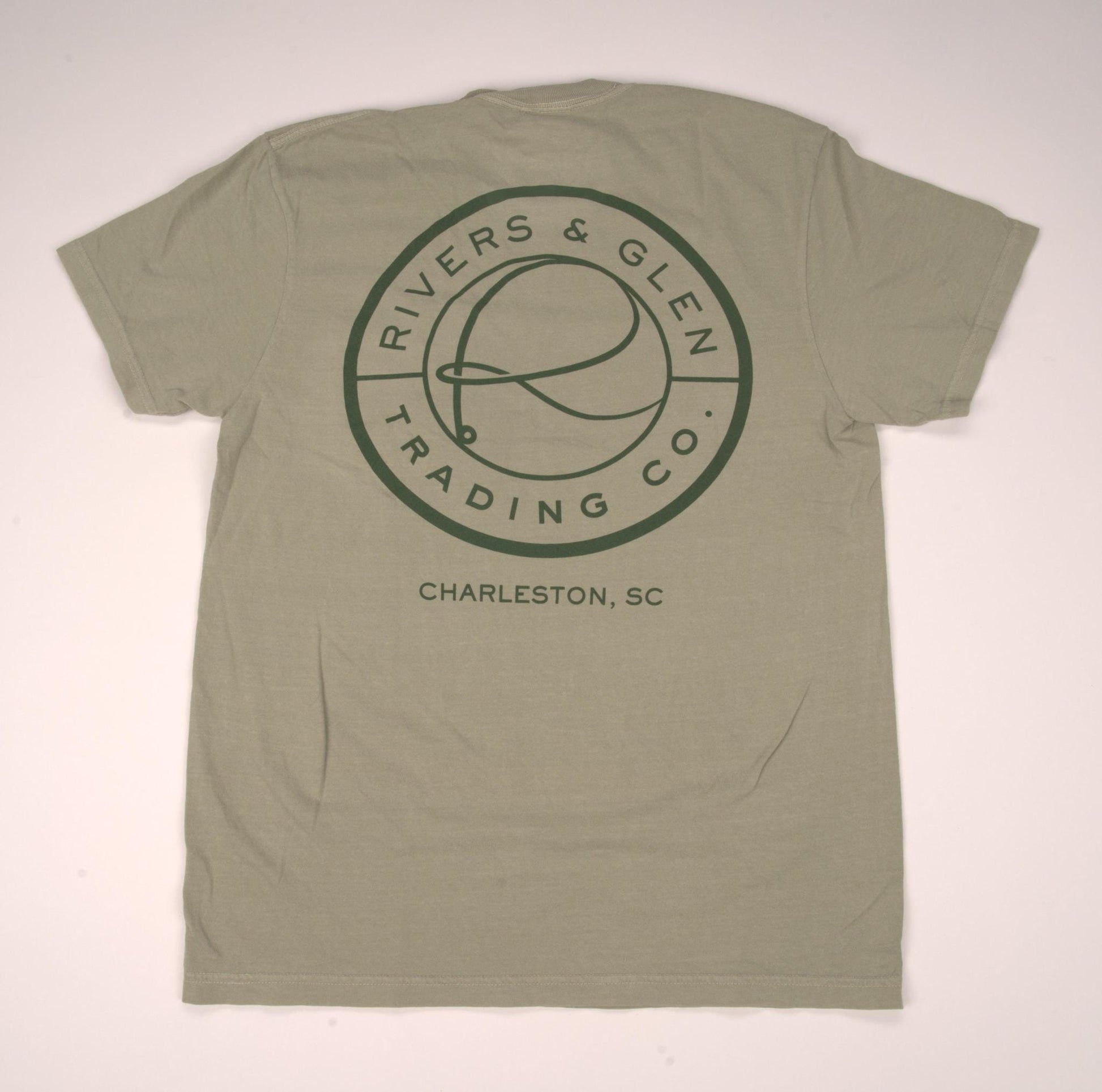 R&G Comfort Colors SS Pocket T-Shirt Rivers and Glen Trading Co. Shirts Sandstone / L Short Sleeve Tee Shirts Rivers and Glen Trading Co