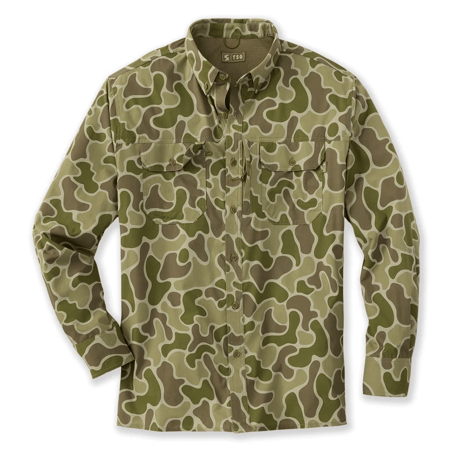 TSG Long Sleeve Guide Shirt TSG Vintage Oxbow / XL Men's Long Sleeve Hunting Shirts Rivers and Glen Trading Co