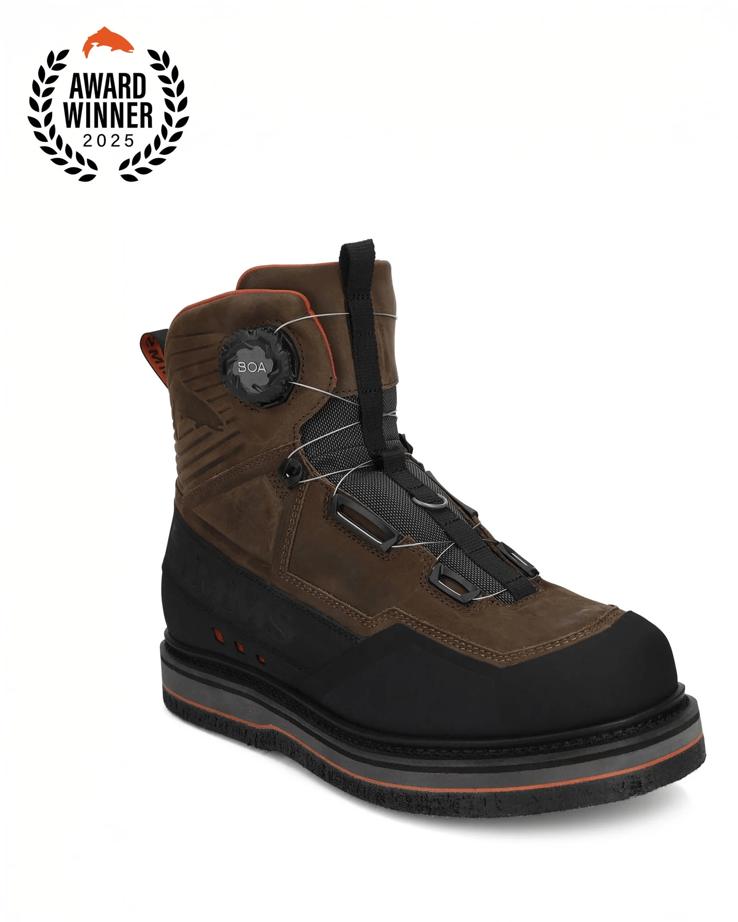 Simms Men's G3 Guide Boa Boot- Felt Simms Men's Wading Boots Rivers and Glen Trading Co