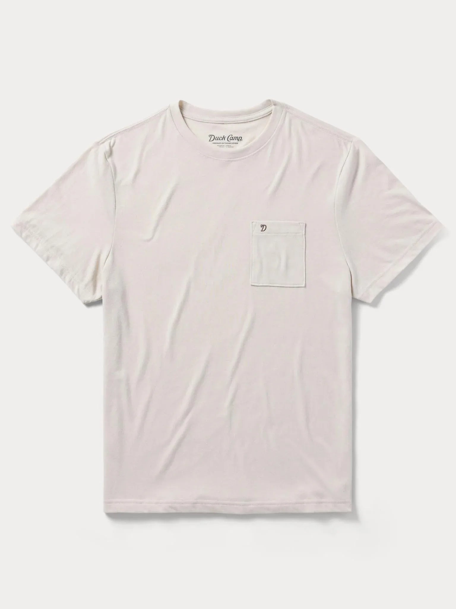 Duck Camp M's Essential drirelease® Tee Duck Camp Sand Dollar / XL Men's Short Sleeve Tee Shirts Rivers and Glen Trading Co