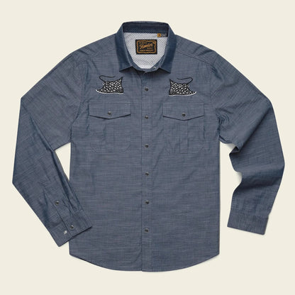 Howler Brothers Gaucho Snapshirt Howler Brothers Men's Long Sleeve Button Down Shirts Rivers and Glen Trading Co