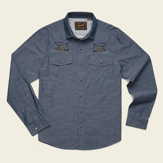 Howler Brothers Gaucho Snapshirt Howler Brothers Men's Long Sleeve Button Down Shirts Rivers and Glen Trading Co