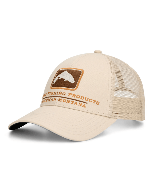 Simms Trout Icon Trucker Hat Simms Headwear Rivers and Glen Trading Co