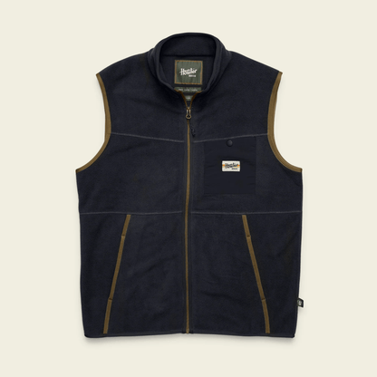 Howler Brothers Free Range Fleece Vest Howler Brothers Carbonite / L Men's Vests Rivers and Glen Trading Co