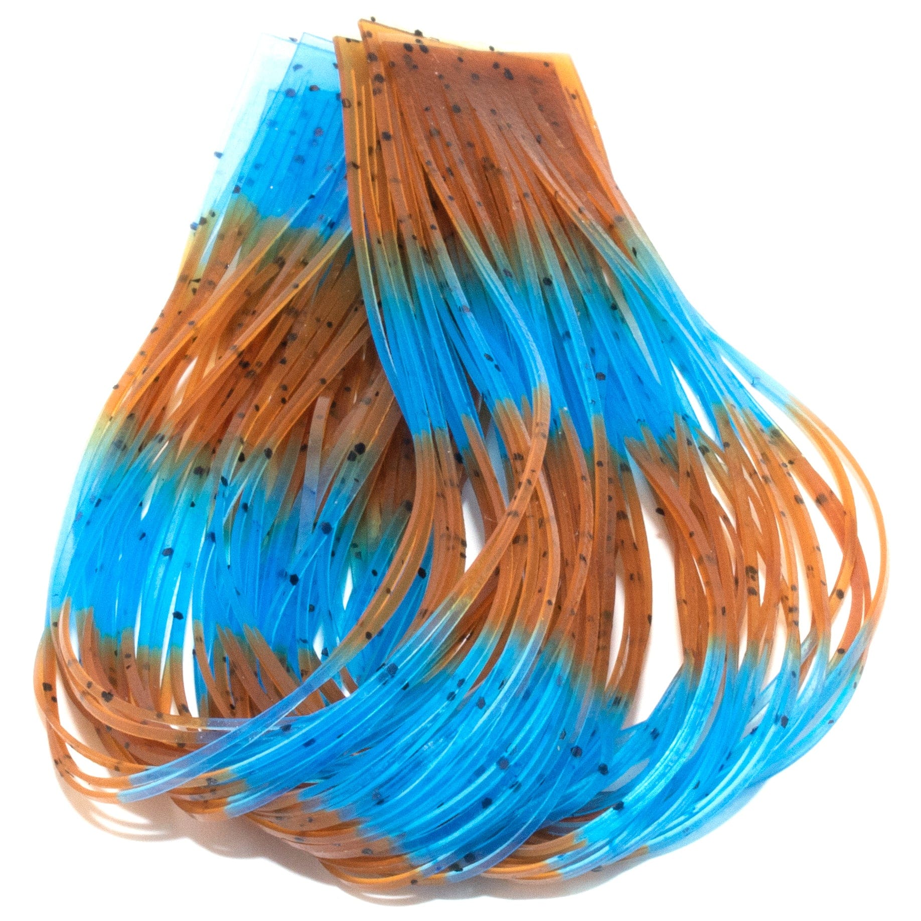 Fly Enhancer Legs Hareline Dubbin Lt Blue/Pumpkin Fly Tying Rivers and Glen Trading Co
