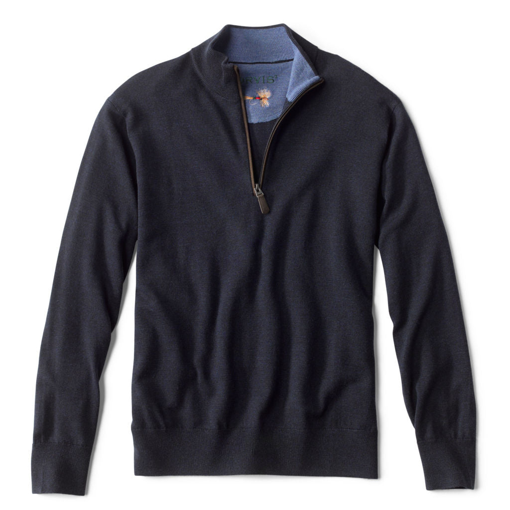 Merino Wool Quarter-Zip Sweater 2.0 - Rivers & Glen Trading Co.