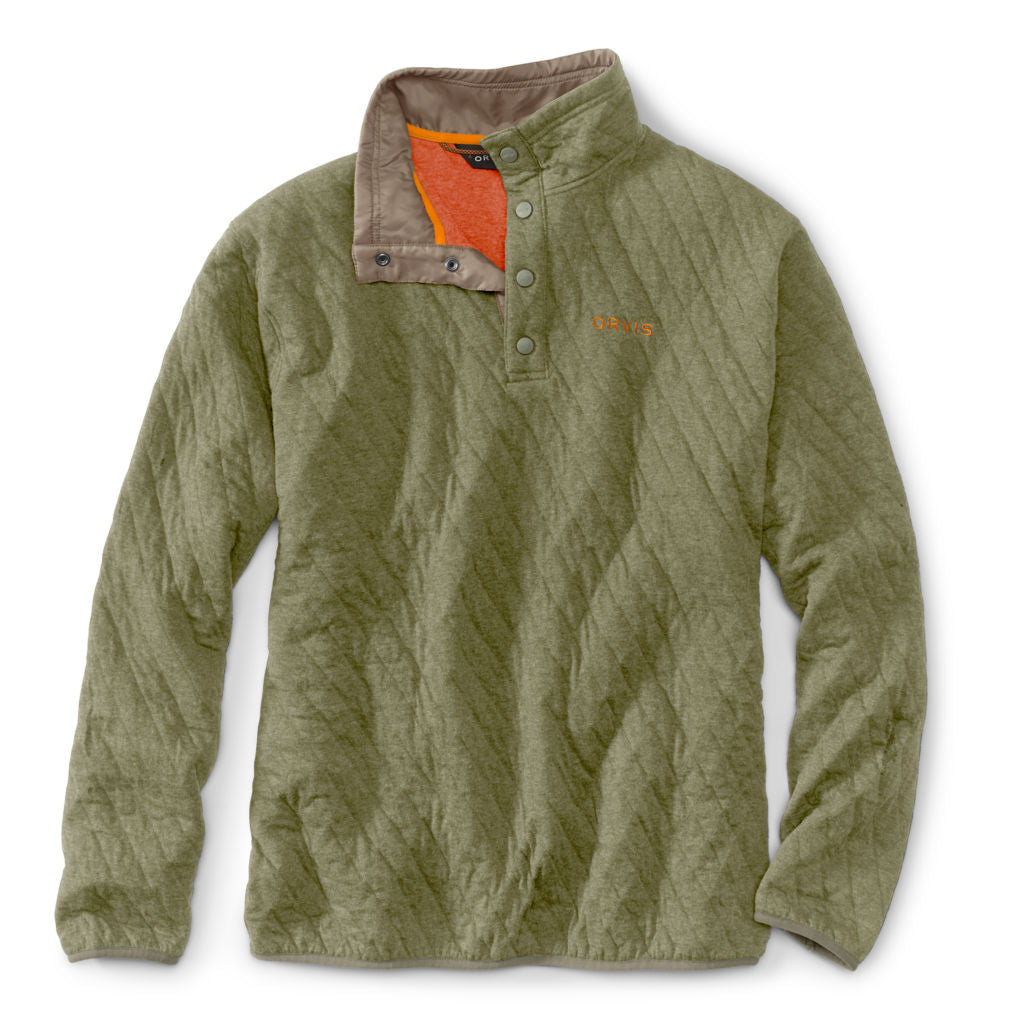 Outdoor Quilted Snap Sweatshirt - Rivers & Glen Trading Co.