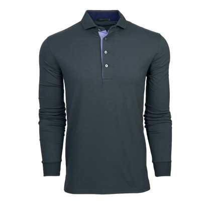 Apache II Long Sleeve Polo - Rivers & Glen Trading Co.