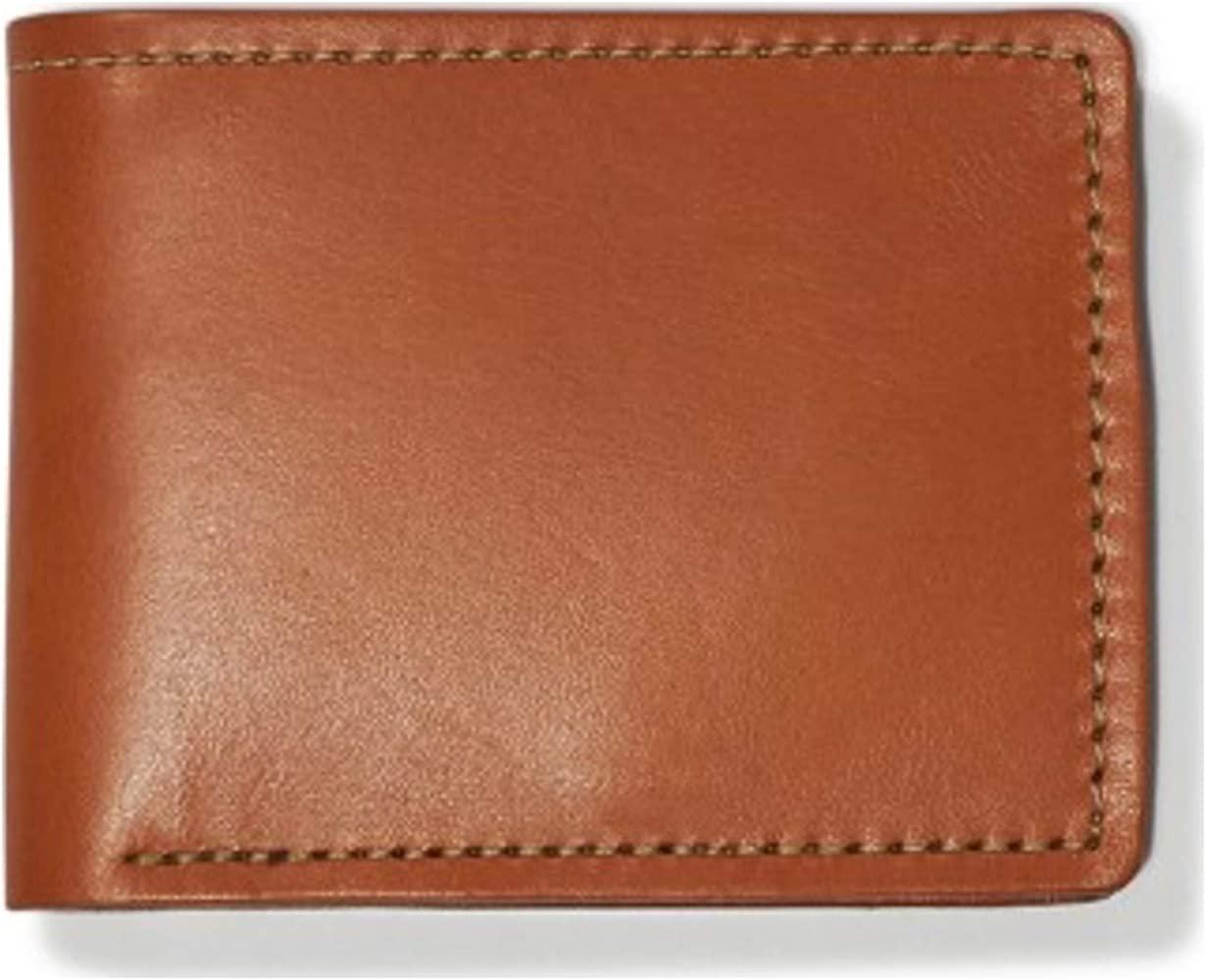 Filson Bifold Wallet Tan Leather - Rivers & Glen Trading Co.