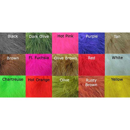 Hareline Dubbin X-Select Marabou Hareline Dubbin Tan Fly Tying Rivers and Glen Trading Co