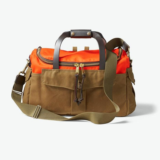 Filson Heritage Sportsman Bag Orange/Dark Tan - Rivers & Glen Trading Co.