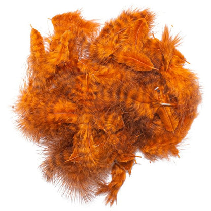 GRIZZLY MARABOU Wapsi BURNT ORANGE Fly Tying Rivers and Glen Trading Co