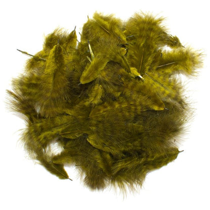 GRIZZLY MARABOU Wapsi OLIVE Fly Tying Rivers and Glen Trading Co