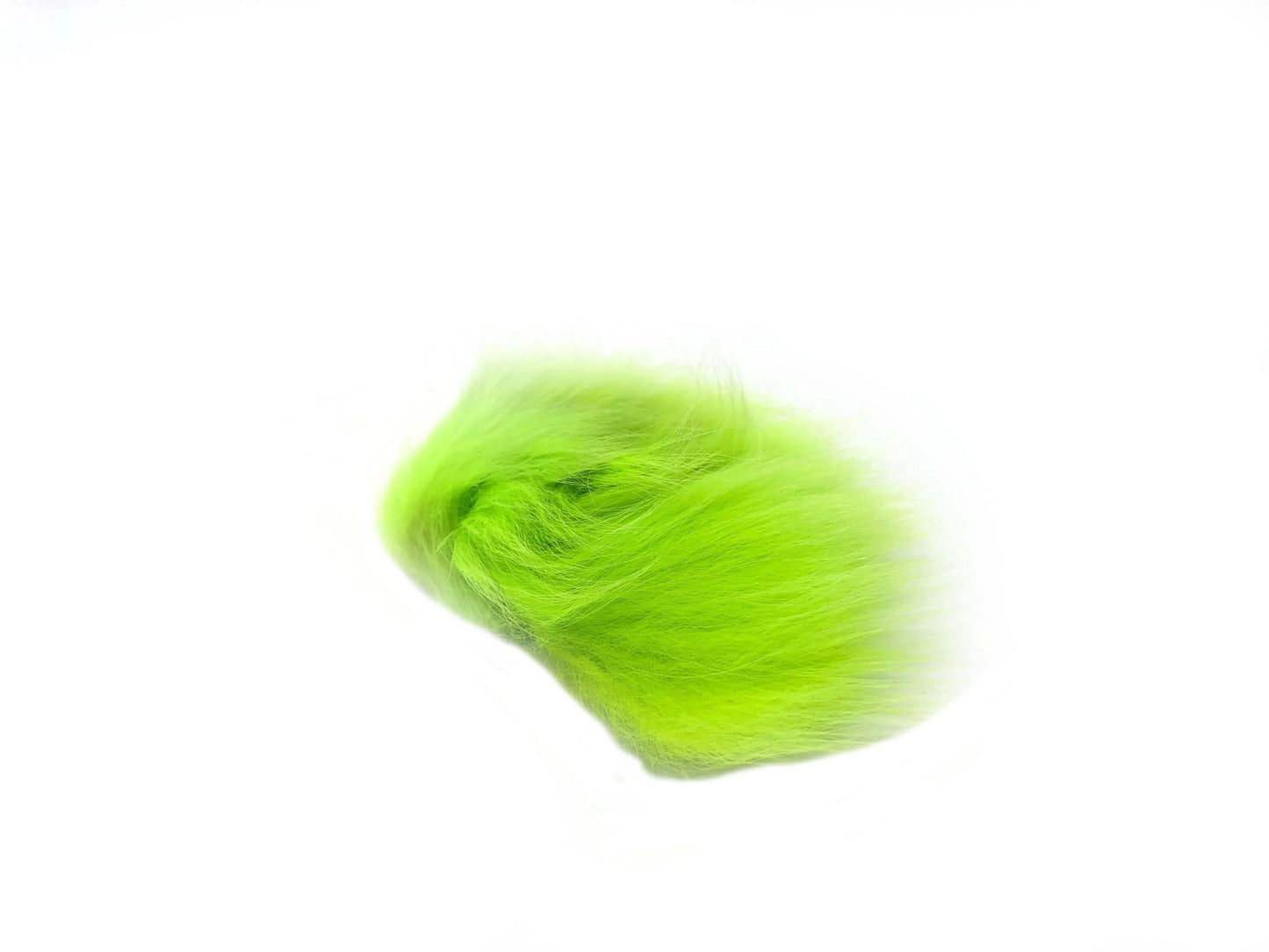 ARCTIC FOX FUR Wapsi FL. CHARTREUSE Fly Tying Rivers and Glen Trading Co