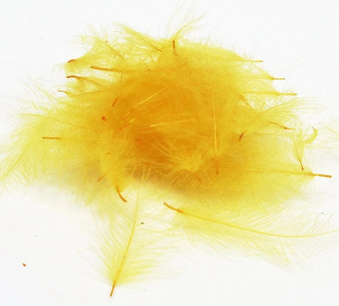 C.D.C. CUL-DE-CANARD Wapsi SULPHUR YELLOW Fly Tying Rivers and Glen Trading Co