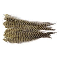 DRY FLY NECK HACKLE MINI PACK LG Wapsi OLIV/GRIZ Fly Tying Rivers and Glen Trading Co